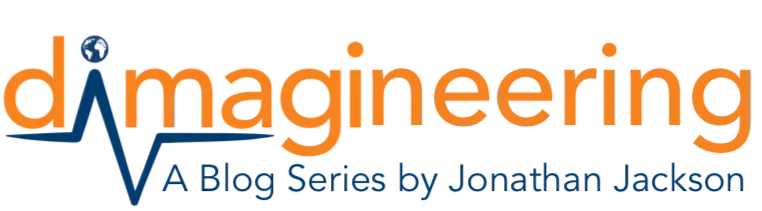 Dimagineering blog series logo by Jonathan Jackson