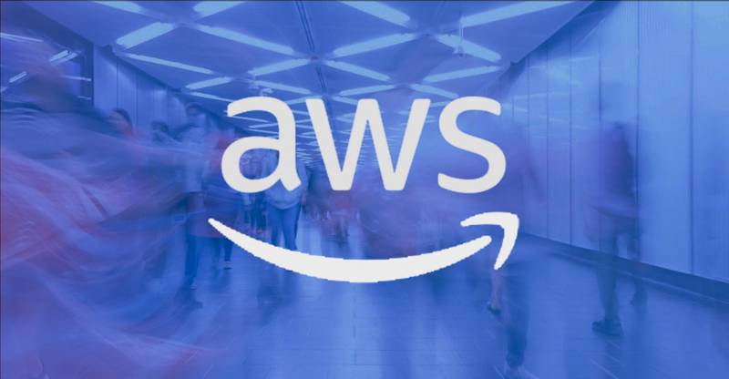Abstract graphic representing Dimagi and AWS partnership for COVID-19 contact tracing
