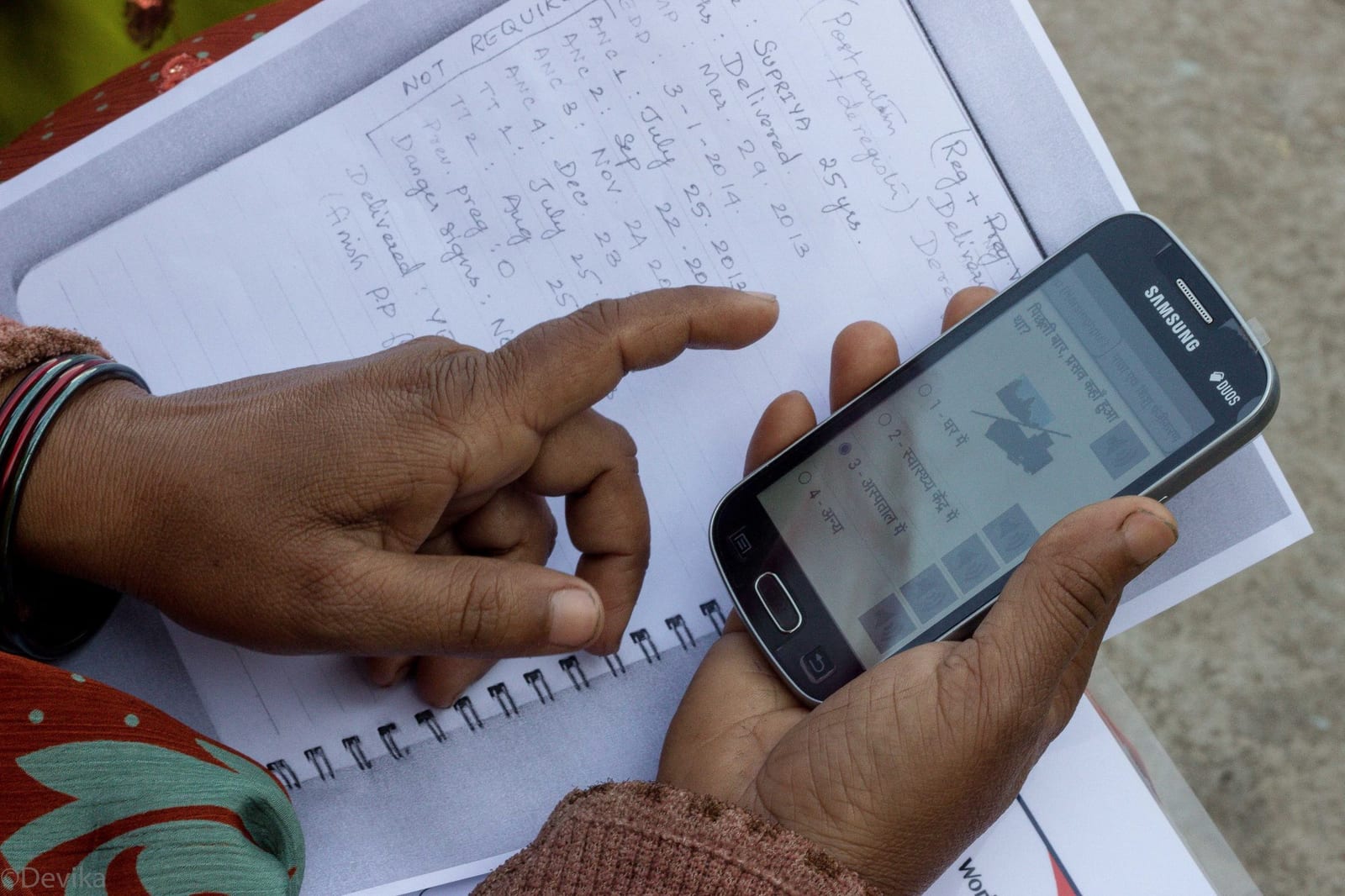 Some data collection programs require a hybrid approach to their method of data collection