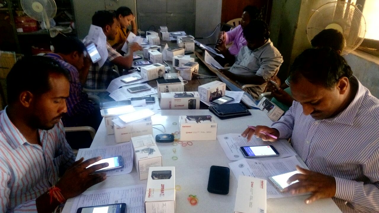 Device setup for your mobile data collection app