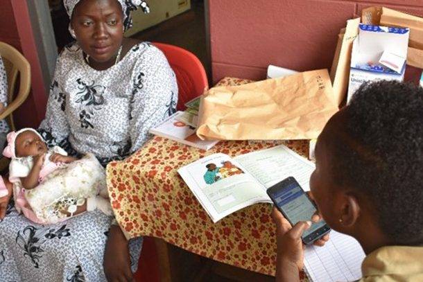 Newborn screening for sickle cell disease recorded in CommCare with the Sickle Cell Foundation of Ghana