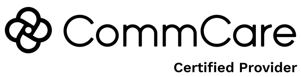 CommCare Certified Provider logo in black