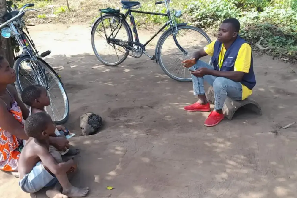 Gorongosa National Park nutrition behavior-change program in Mozambique