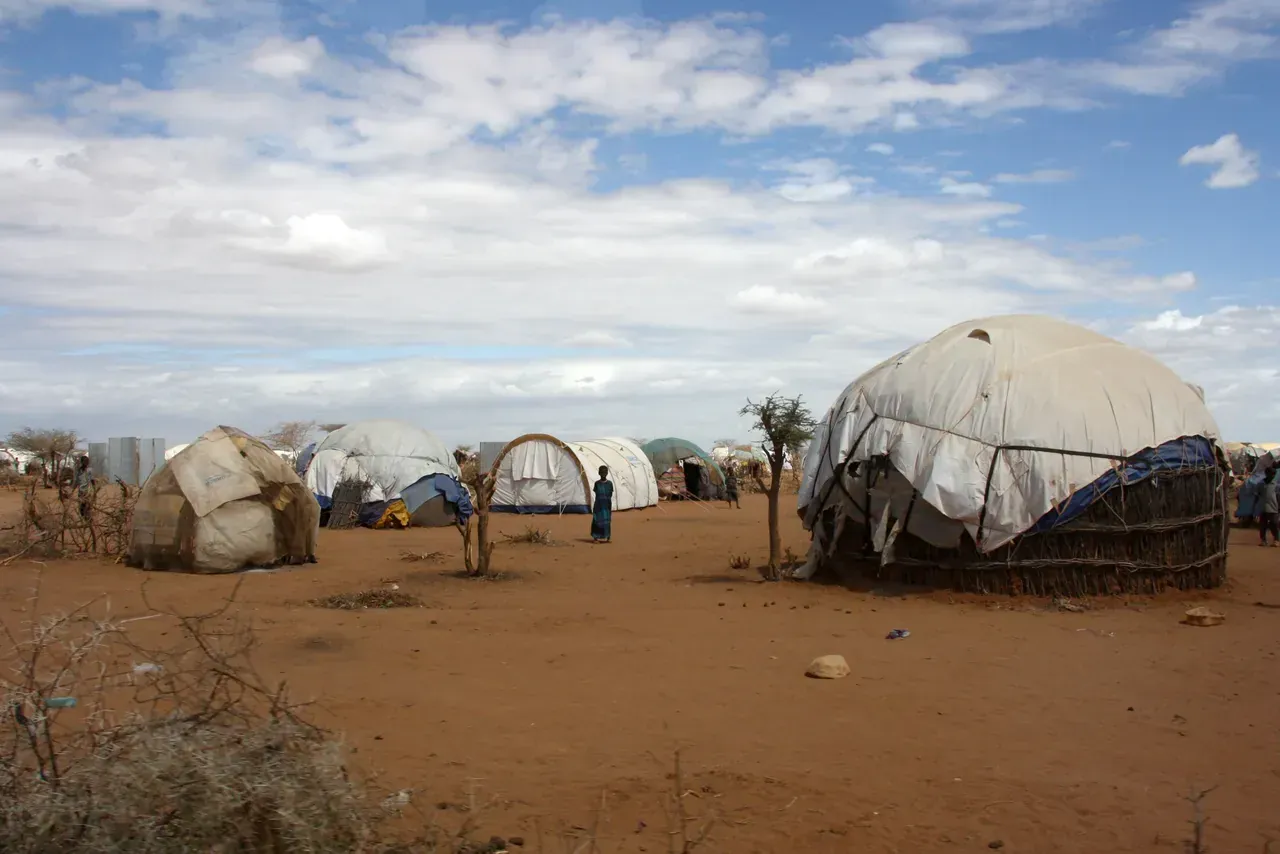 Shelters at the Dadaab refugee-camp complex in northern Kenya, home to the Hagadera camp