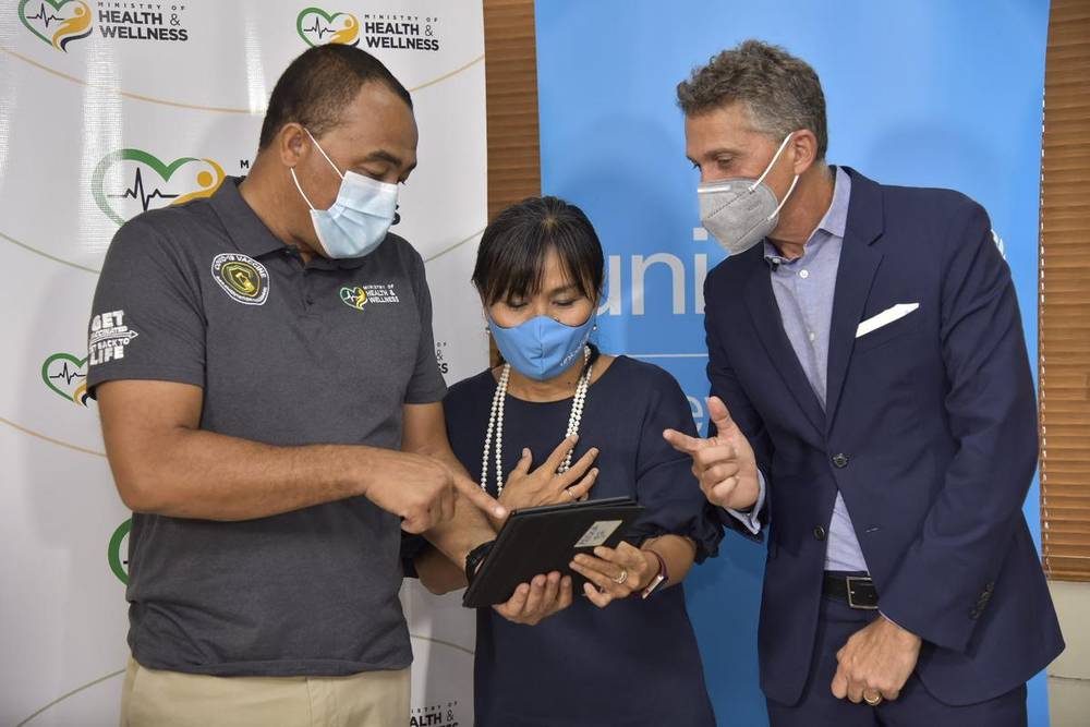 COVID-19 vaccination in Jamaica managed on CommCare