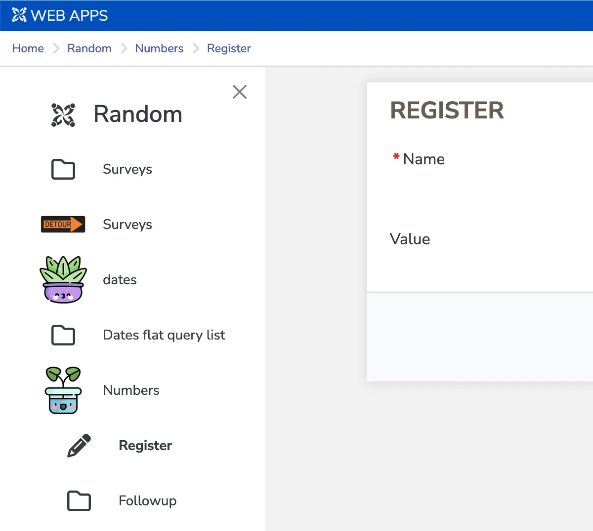 Screenshot: A Faster, New Way to Navigate Web Apps