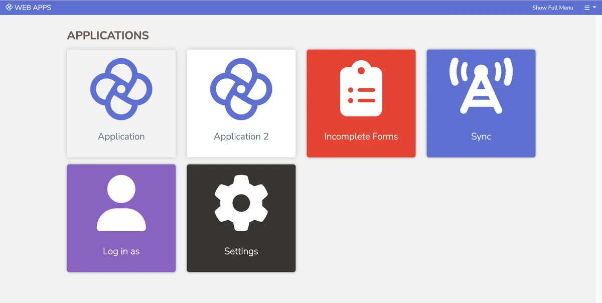 Screenshot: A Modern Makeover for Web Apps and App Preview