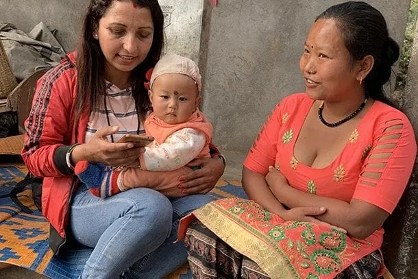 Suaahara II community-based maternal and child health program in Nepal using CommCare