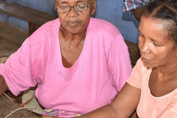 Community health volunteers in rural Madagascar